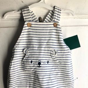 h&m baby overall teddy